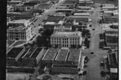 Downtown Lubbock aerial view to the north, circa 1930’s- Photo courtesy of the Lubbock History Collection, Southwest Collection/Special Collections Library