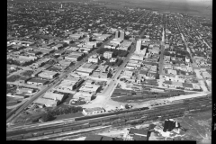 Downtown Lubbock aerial view to the north, circa 1937- Photo courtesy of the Winston Reeves Collection, Southwest Collection/Special Collections Library