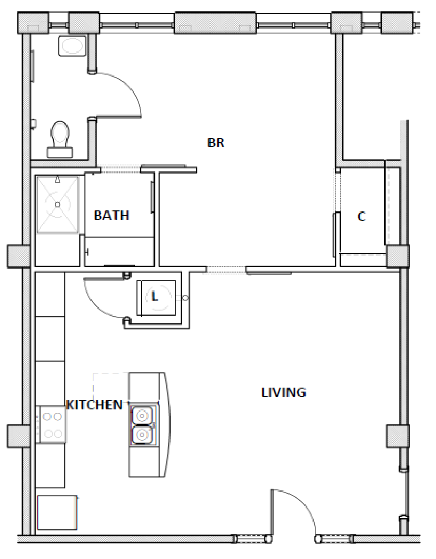 Courthouse Lofts Lubbock, TX Historic Apartment Living